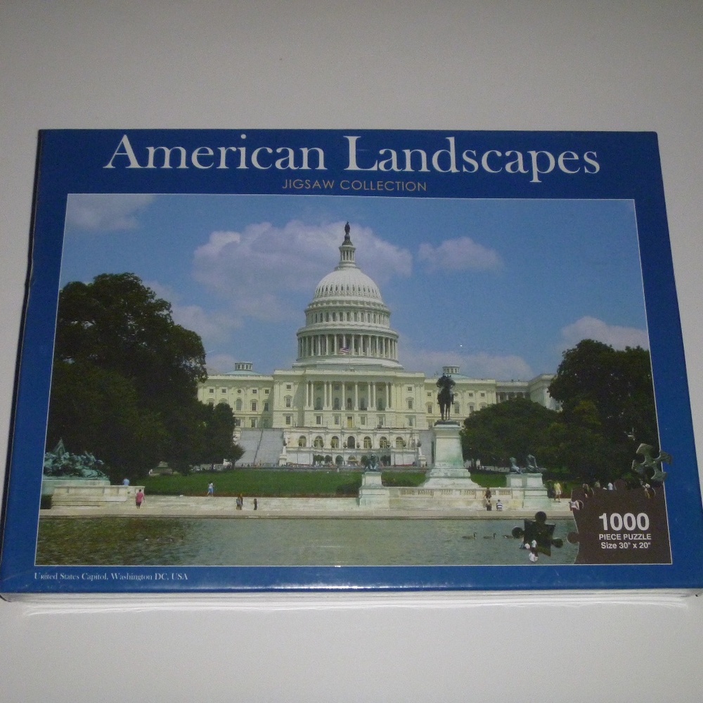 US Capitol Puzzle-New/Sealed